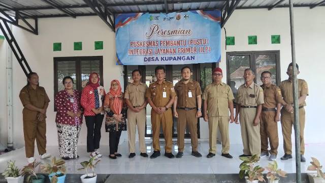 PERESMIAN PUSKESMAS PEMBANTU DESA KUPANGAN